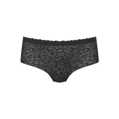 Afbeelding van sloggi ZERO Feel Lace 2.0 hipster met schulprand zwart