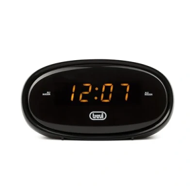 Afbeelding van Trevi EC 880 digitale klok met wekker, zwart, 13,5 x 6,5 5 cm