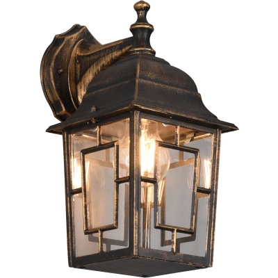 Afbeelding van TRIO VOLTURNO Wandlamp Antieke roest excl. 1x E27 4W Buitenverlichting IP23