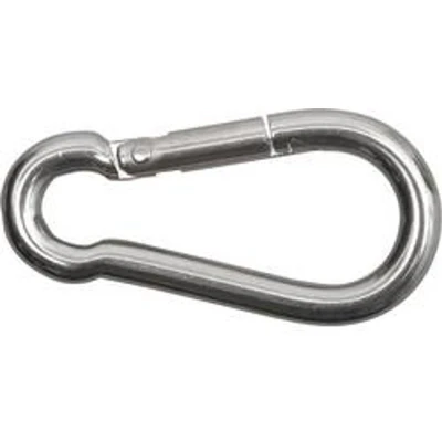 Afbeelding van SWG 680 304 010 80 Brandweerkarabijnhaak roestvrij staal A4 (l x b) 100 mm 10