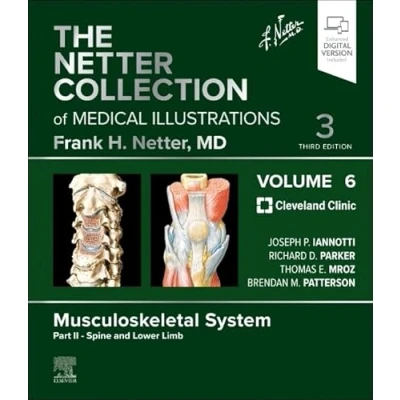 Afbeelding van The Netter Collection of Medical Illustrations: Musculoskeletal System, Volume 6, Part II Spine and Lower Limb