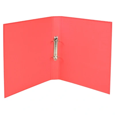 Afbeelding van Exacompta Iderama ringmap formaat A4 rug van 4 cm rood