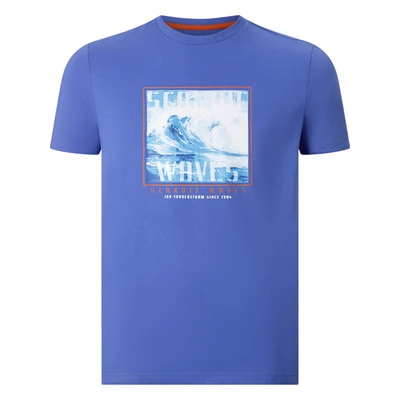 Afbeelding van Jan Vanderstorm Shirt &#039; Gerfried blauw