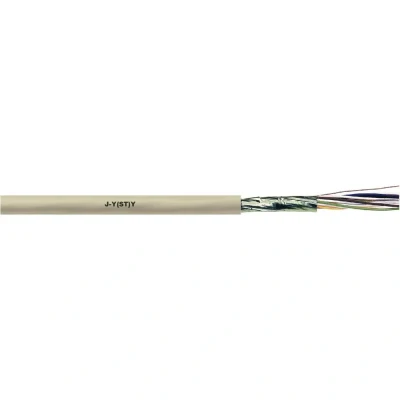 Afbeelding van LAPP 1591503 100 Telefoonkabel J Y(ST)Y 4 x 2 0.80 mm Grijs m