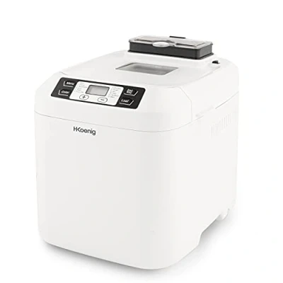 Afbeelding van H. Koenig BAKE340 Broodbakmachine ingrediënten dispenser 12 programma&#039;s