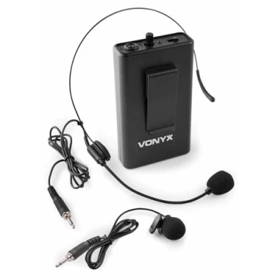 Afbeelding van Vonyx BP10 bodypack met headset voor UHF systemen 863.100 MHz
