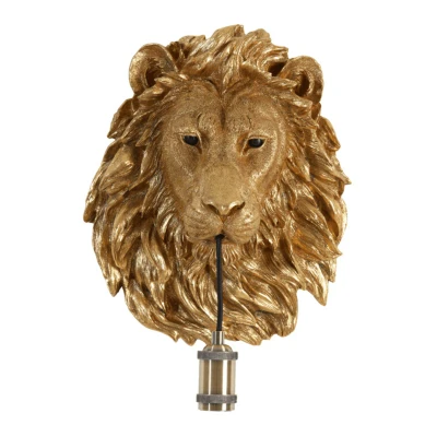 Afbeelding van Light &amp; Living Lion wandlamp 33,5x19x40,5 cm antiek brons Kunststof