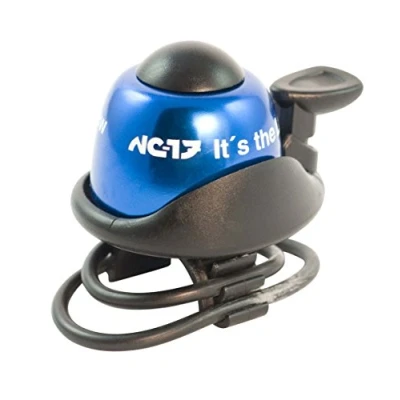 Afbeelding van NC 17 Veiligheidsfietsbel/aluminium fietsbel voor alle fietsen/fietshoorn/duidelijk hoorbaar geluid/6, blauw