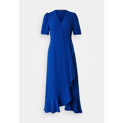 Afbeelding van ONLY wikkeljurk ONLMETTE blauw