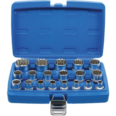 Afbeelding van BGS Doppenset Gear Lock 1/2&quot; 19 delig