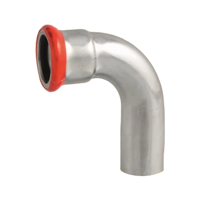 Afbeelding van Bonfix Perskoppeling Staal Insteekbocht 90 Ø12x12mm