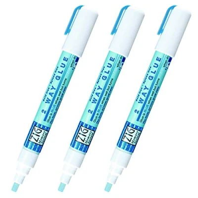 Afbeelding van KURETAKE ZIG CORPORATION 2 weg lijmpen 3P, beitel Tip, One Size