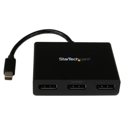 Afbeelding van StarTech.com Multi Stream Transport hub Mini DisplayPort 1.2 naar drievoudige MST