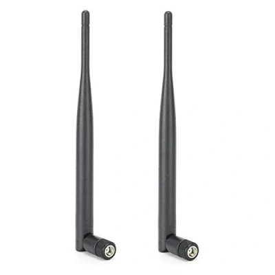 Afbeelding van 2 stuks Dual Band WIFI antenne, 6DBI High Gain Router Antenna, SMA Female Connector, netwerkantennes voor draadloze Wi Fi en netwerkapparaten