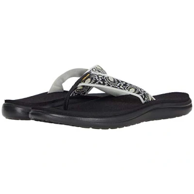 Afbeelding van Teva Voya Infinity platte sandaal voor dames, Zwart, 41 EU