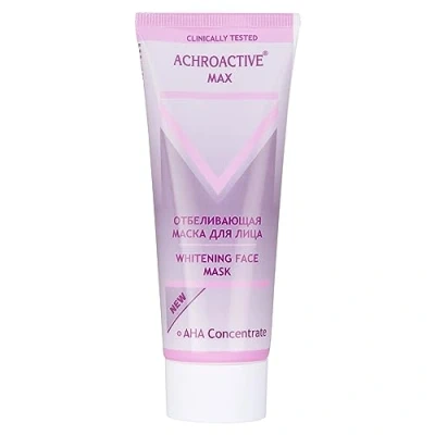 Afbeelding van Achroactive Max Whitening Gezichtsmasker Gezichtscrème Tegen Donkere Vlekken Depigmenting Anti Masker 75 ML