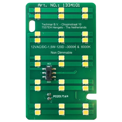 Afbeelding van SMD LED unit 15x wit + warm 12V/2W