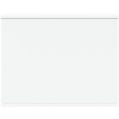 Afbeelding van vidaXL Opbergbox 60x42x46 cm bewerkt hout wit