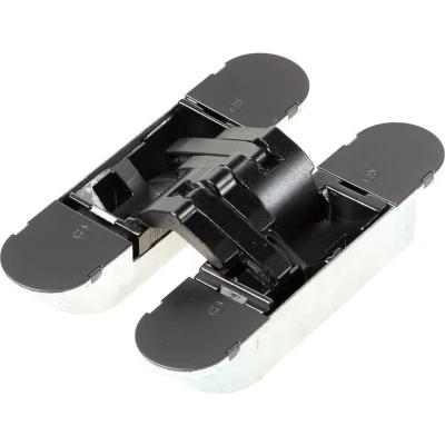 Afbeelding van Onzichtbaar scharnier 3d type hide 130 70 130x30mm mat nikkel 30min bw