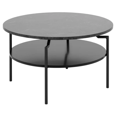 Afbeelding van Salontafel Gamby met gemarmerd melamine blad