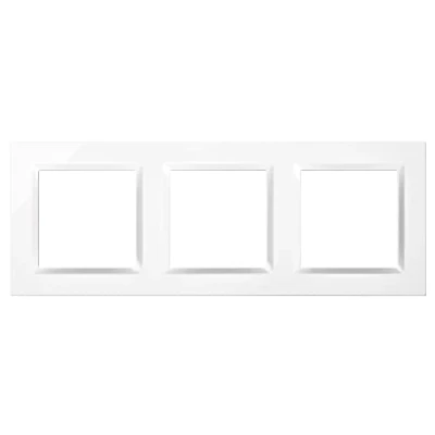 Afbeelding van Lijst, 3 elementen, wit, SIMON 10