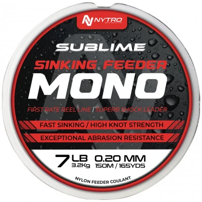 Afbeelding van Nytro Sublime Sinking Feeder Mono (150m) Maat : 0.20mm