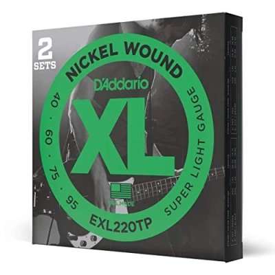 Afbeelding van D&quot;;Addario EXL220TP snarenset voor elektrische basgitaar (2 sets)