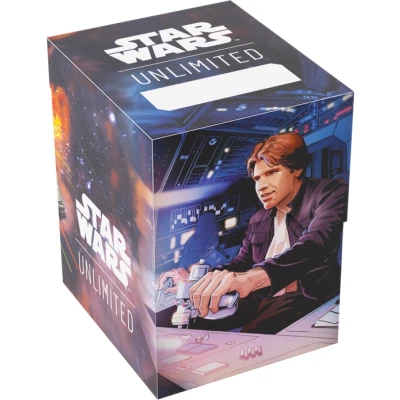 Afbeelding van Gamegenic Star Wars: Unlimited Soft Crate 60+: Han Solo &amp; Millenium Falcon