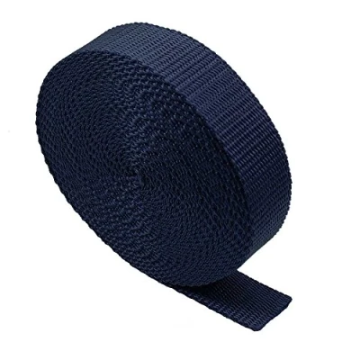 Afbeelding van Heavy Duty Webbing Strap Tape 5 meter Rugzak/Rugzakken, Bagage/Cargo Strapping, Riemen (Navy, 38mm)