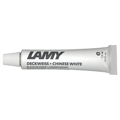 Afbeelding van LAMY aquaplus Z 71 Kleurtube dekkend wit, per stuk, met 7,5 ml inhoud, ideaal voor het schilderen en mengen van waterverf, perfect school