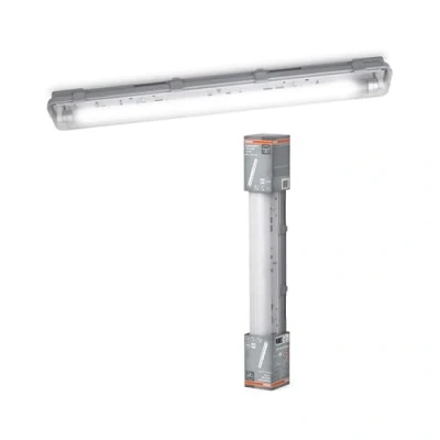 Afbeelding van OSRAM Submarine 1 x 7W 4000K LED lamp voor vochtige ruimte G13 7.00 W Koudwit Grijs