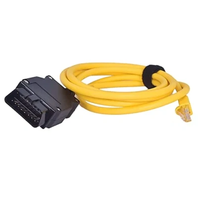 Afbeelding van Goldplay Enet RJ 45 kabel, aansluitgereedschap, Ethernet naar OBD, interfacekabel, codering voor F serie, BMW