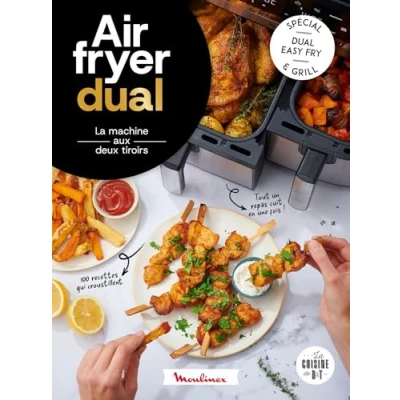 Afbeelding van Air Fryer Dual: La machine aux deux tiroirs