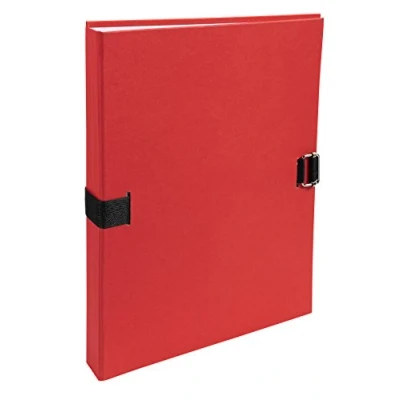 Afbeelding van Map uitrekbare rug Forever papier Rood 24x32cm A4 per 10