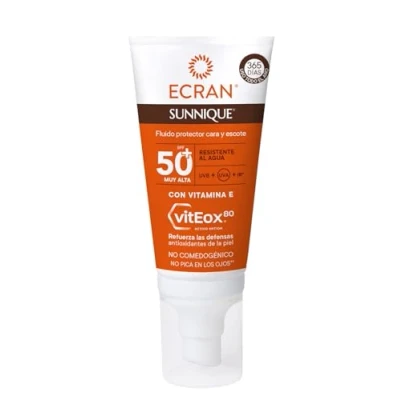 Afbeelding van Ecran Sun Gezichtscreme 24h SPF50
