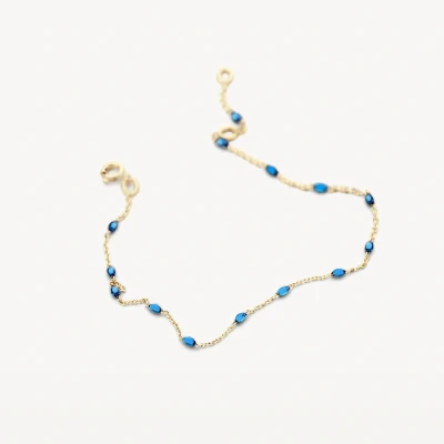 Afbeelding van Blush dames Armband van 14 karaat geelgoud 2226YRB in de kleur Goud, maat: Maat 56 18 mm