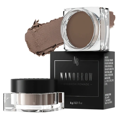 Afbeelding van Nanobrow Medium Brown Eyebrow Pomade 6g