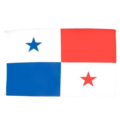 Afbeelding van Panamavlag 150x90 cm 90 x 150 Banner 3x5 ft Hoge kwaliteit AZ FLAG