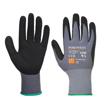 Afbeelding van DermiFlex Handschoen maat Large, Black