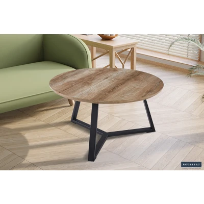 Afbeelding van Rousseau Salontafel Bruin 80x80x41 cm