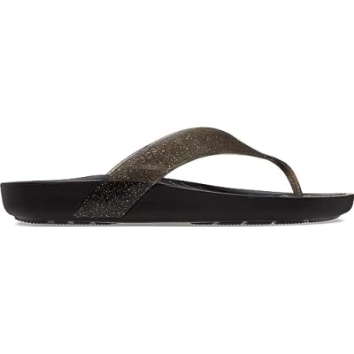 Afbeelding van Crocs Splash Glitter Flip 37 38 Eu Black