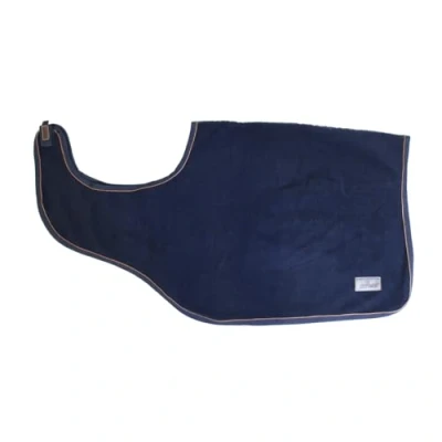 Afbeelding van Uitrijdeken heavy fleece navy medium