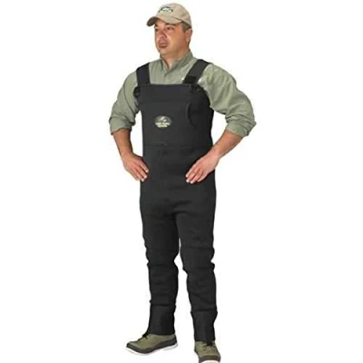Afbeelding van Caddis Wading Systems Heren CA5902W LS Neopreen Stockingfoot Waders L Stout, Forest Green