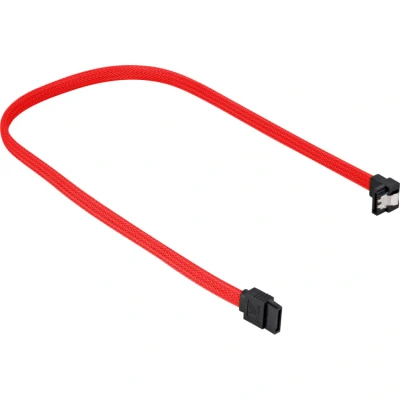 Afbeelding van Sharkoon SATA 3 kabel 0,45 m 7 pin Zwart, Rood