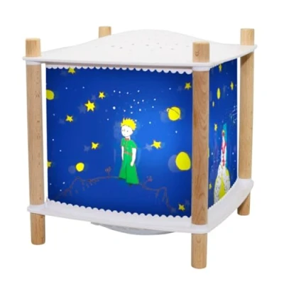 Afbeelding van Trousselier 6260039 magisch nachtlampje met muziek, kinderslaaplicht De kleine prins, inslaaphulp huildetector, lantaarn Revolution 2.0