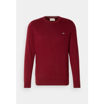 Afbeelding van GANT Classic C NECK Trui, Heren, Maat: XL, Plumped red