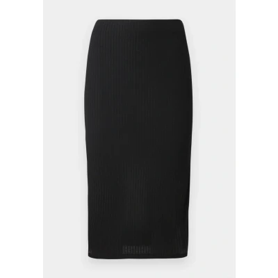 Afbeelding van ONLY Onlemma SLIT Kokerrok, Dames, Maat: Large, Black