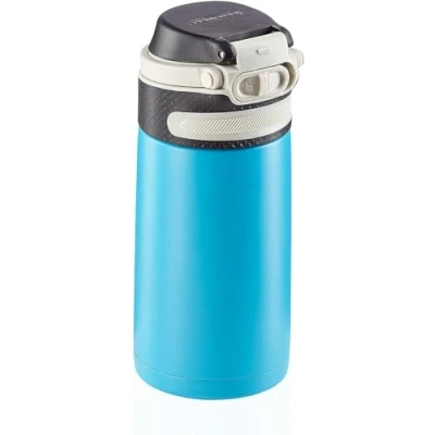 Afbeelding van Leifheit 3248 Flip Isoleerbeker 350 Ml Lichtblauw