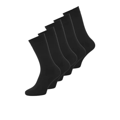Afbeelding van Jack &amp; Jones Jacbasic 5 PACK Sokken, Heren, Maat: One Size, Black