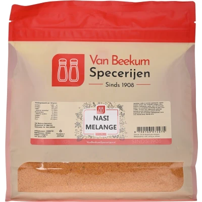 Afbeelding van Van Beekum Specerijen Nasi Melange 1 kilo (hersluitbare stazak)